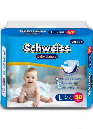 Baby Diapers, Ultra Thin & Breathable, Super Absorbent & Dry,50pcs/1pack， Multi - Size Soft Infant Nappies Diaper Bag (S/M/L/XL)