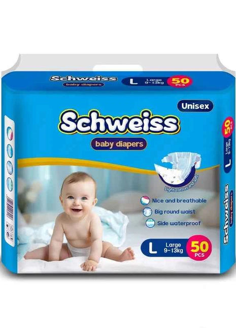 Baby Diapers, Ultra Thin & Breathable, Super Absorbent & Dry,50pcs/1pack， Multi - Size Soft Infant Nappies Diaper Bag (S/M/L/XL)