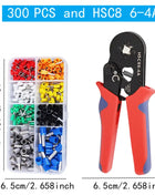 VE Tubular Crimp Terminal, multiple crimp terminal plier combination set, electrical equipment connector, crimping pliers