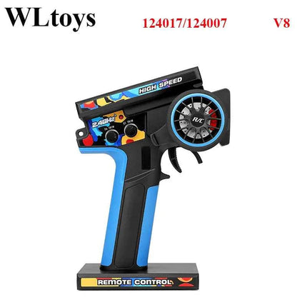 Wltoys New 124017-V8 1/12 2.4G Racing RC Cars 4WD Brushless Motor 75Km/H High Speed Remote Control Off-road Drift Toys For Aduit