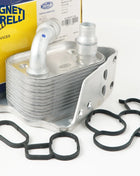 11427508967 Radiatore Olio Motore di Alta Qualità per BMW N43 N46 E46 E60 E81 E84 E85 E87 E90 E92 120i 316i 318i 318ci 318ti 320i X3 Z4