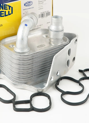 11427508967 Radiatore Olio Motore di Alta Qualità per BMW N43 N46 E46 E60 E81 E84 E85 E87 E90 E92 120i 316i 318i 318ci 318ti 320i X3 Z4