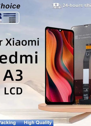 Scelta Test al 100% per Xiaomi RedmiA3 LCD 23129RN51X Display Touch Screen Digitizer Assembly per Redmi A3 DisplayParti di ricambio