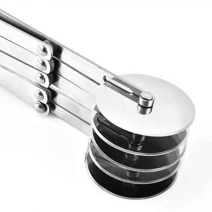 3/5/7 Wheels Cutter Dough Divider Side Pasta Knife Flexible Roller Blade Pizza Pastry Peeler Stainless Steel Bakeware Tools