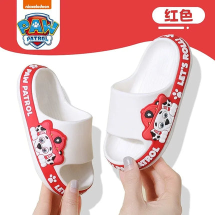 Paw Patrol Chase Zoccoli per bambini Scarpe per bambini per interni ed esterni, Decorazione traspirante con suola antiscivolo ad asciugatura rapida, comode pantofole