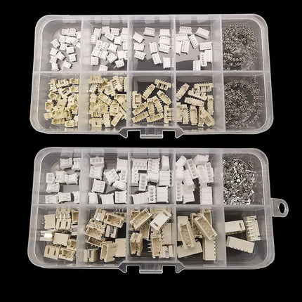 1 scatola SH 1.0/JST 1.25/ZH 1.5/PH 2.0/XH 2.54 Spina maschio Presa femmina Kit terminale alloggiamento Connettore intestazione pin orizzontale verticale
