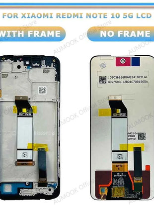 Per Xiaomi Redmi Nota 10 5G Display LCD Touch Screen Digitizer Assembly M2103K19G M2103K19C Sostituzione Dello Schermo LCD parti di riparazione