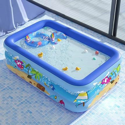 Piscina gonfiabile Piscina in PVC per interni ed esterni Piscina ispessente per cartoni animati per piscina per bambini