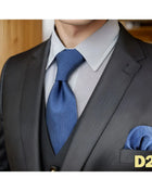 Set Cravatta e Fazzoletto Uomo Colorato 160cm - Accessori Matrimonio