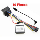 Adattatore Cablaggio Quadlock, Decoder CAN Bus, SWC, Plug & Play, Cavo Radio Android 16 Pin, per VW PQ35 Golf Jetta Polo Caddy
