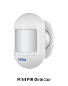 KERUI W184 4G WiFi GSM Alarm System Wireless Unit Home Tuya Smart APP Control Anti-Theft Motion Sensor Alexa Support Motion Sensor