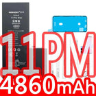NOHON  High Capacity Phone Battery for iPhone 13 13Pro 12 Pro 11 X XR XS 12Mini 13PM 15Pro MAX 14 SE SE2 SE3 Replacement Bateria