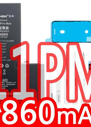 NOHON  High Capacity Phone Battery for iPhone 13 13Pro 12 Pro 11 X XR XS 12Mini 13PM 15Pro MAX 14 SE SE2 SE3 Replacement Bateria