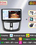 Android Wireless Carplay Car Radio for Peugeot 207 CC 207CC 2006-2015 Multimedia Player 2Din Navigation Stereo Head Unit Auto