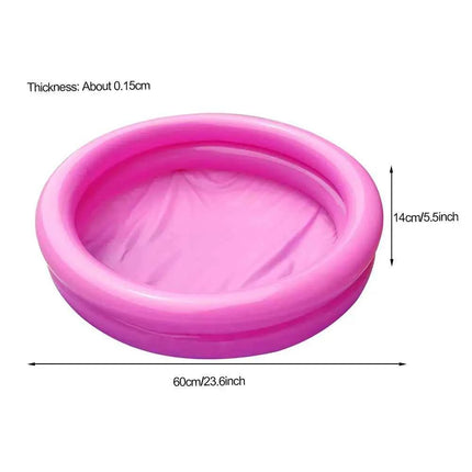 Novità per 0-3 anni Piscina gonfiabile per bambini estivi Sport all'aria aperta Giocattoli per l'acqua con bacino rotondo