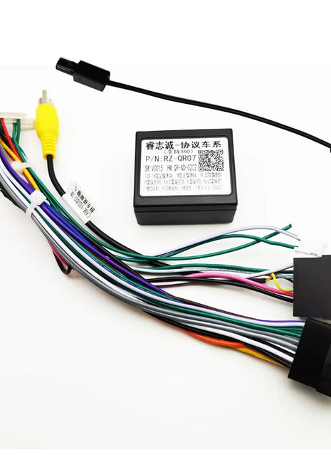 Adattatore per cablaggio Radio CAN Bus Decoder connettore a spina a 16 Pin fotocamera In auto cavo unità principale Android per Chery Grand Tiggo 5