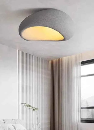Plafoniera a LED giapponese Wabi Sabi Nido di uccello creativo Lampada da studio per bambini Lampada da camera da letto Home Deco Lampada a sospensione a soffitto per soggiorno