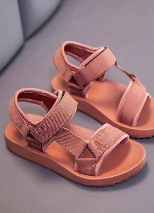Sandali Estivi 2026 per Ragazzi, Scarpe Casual per Bambini, Calzature Scolastiche in Gomma Traspiranti con Punta Aperta, Sandali da Spiaggia per Ragazzi