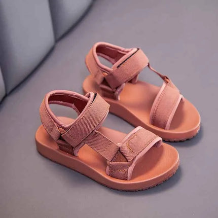 Sandali Estivi 2026 per Ragazzi, Scarpe Casual per Bambini, Calzature Scolastiche in Gomma Traspiranti con Punta Aperta, Sandali da Spiaggia per Ragazzi