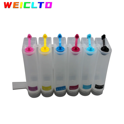 T2431-T2436 T2771-2776 Ciss System with Auto Reset Chip for Epson XP-55 XP-750 XP-760 XP-850 XP-860 XP-950 XP-960 XP-970 Printer