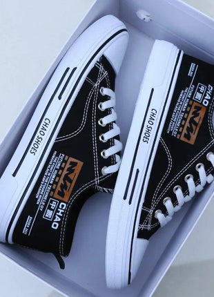 Scarpe da uomo in tela traspirante, offerta imperdibile della stagione, nuove, estive, di tendenza, casual, sportive, per studenti, con fondo piatto e punta tonda.