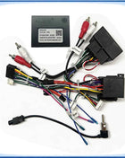 Cablaggio Radio Auto Quadlock ISO a 16 Pin con Decoder CANBUS AU10.20 per Amplificatore Audi A3 8P A4 B6 B7 TT 8J