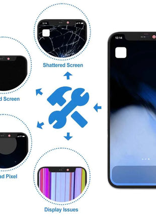 A2399 A2176 A2398 A2400 A2399 100% Tested Premium Lcd For IPhone 12 mini New Display Touch With 3D Touch Screen Replacement