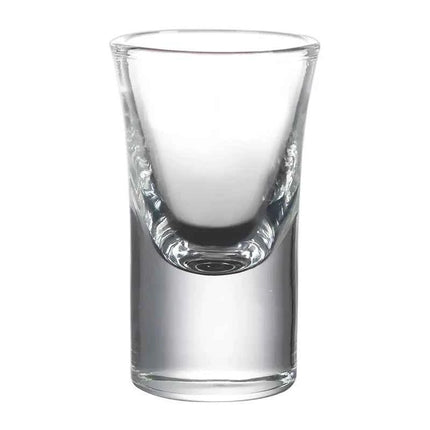 Set Bicchierini Shot 15ml Fondo Spesso Trasparente per Liquori e Spirits - 2/6/12 Pezzi