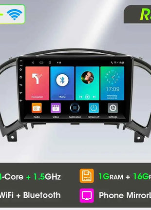Srnubi Car Radio for Nissan Juke YF15 2010 - 2014 Carplay 4G Multimedia Video Player Navigation GPS WIFI Android Auto Autoradio