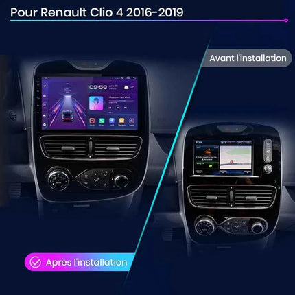 Junsun CarPlay Android Auto Car Radio for Renault Clio 4 ZOE 2012-2017  GPS Intelligent Systems Stereo Multimedia Autoradio