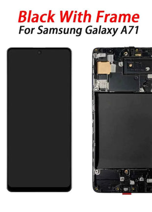 TFT a71lcd For Samsung A71 Display Digitizer Assembly For Samsung Galaxy A71 Display SM-A715W SM-A715F LCD Display Touch Screen