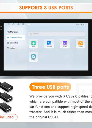 Hizpo AI Voice Autoradio Radio For Fiat Doblo 2015 - 2019 4G Car Multimedia GPS 2din Wireless CarPlay Android Auto Navigation BT