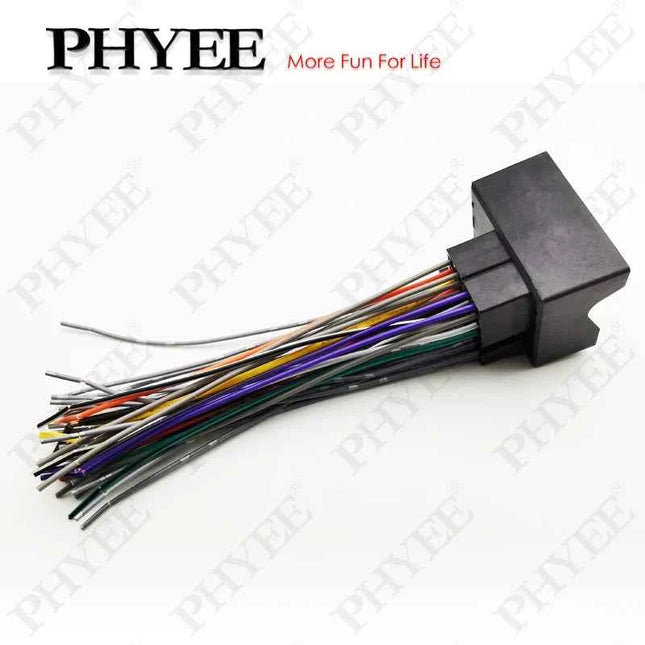 Cablaggio radio con connettore femmina quadlock a 40 pin per BMW Citroen Ford Mercedes Peugeot VW Audi SEAT Opel Skoda