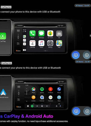 Android Radio Car Multimedia CarPlay for Opel Corsa D 2007-2012 Android Auto Car CarPlay Stereo Intelligent Screen Player GPS