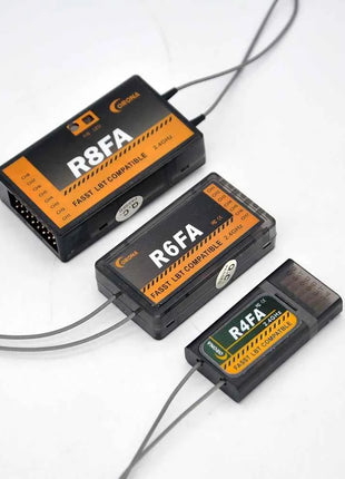 R4FA  R6FA  R8FA  R14FA  R820FA 2.4G Receiver Compatible FASST 7CH Multi Mode For Futaba 10C 12FG 14SG 16SZ 18SZ Radio