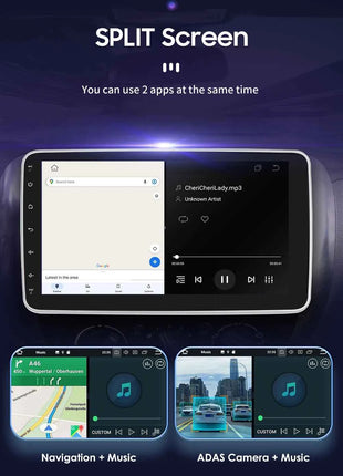 Hizpo 1din Car Stereo Radio Rotate Touch Screen For Universal Carplay GPS Navigation Bluetooth Android-auto WIFI Autoradio 7862