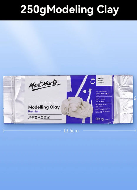 250g/500g Argilla Ceramica Bianca Bake-Free Aria-Sciugatura Pietra di Argilla di Plastica Studenti FAI DA TE Strumento Fatto A Mano Scultura Terreno Bambola di Ceramica argilla