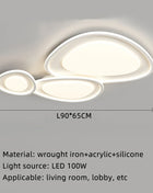 Creativo Mango Soggiorno Luci Moderna Semplice Lampada da soffitto a LED Camera da letto Camera dei bambini Illuminazione Decorazioni per la casa Sala da pranzo Lampadario a soffitto