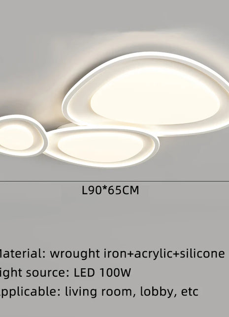 Creativo Mango Soggiorno Luci Moderna Semplice Lampada da soffitto a LED Camera da letto Camera dei bambini Illuminazione Decorazioni per la casa Sala da pranzo Lampadario a soffitto