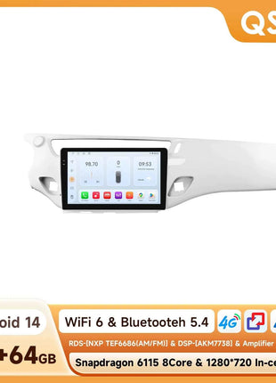 Car Radio Multimedia Video Player for Citroen C3 DS3 2010-2016 Autoradio DSP GPS Carplay Intelligent Stereo by Snapdragon 6115