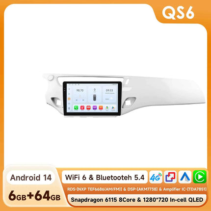 Car Radio Multimedia Video Player for Citroen C3 DS3 2010-2016 Autoradio DSP GPS Carplay Intelligent Stereo by Snapdragon 6115
