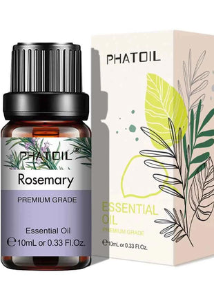 PHATOIL Natural Plant Essential Oil 10ml Eucalyptus Lavender Bergamot Vanilla Peppermint 1PCS Aroma Essential Oils For Diffuser