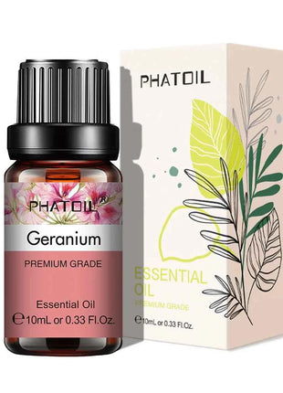 PHATOIL Natural Plant Essential Oil 10ml Eucalyptus Lavender Bergamot Vanilla Peppermint 1PCS Aroma Essential Oils For Diffuser