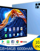 Tablet Android 13 Globale BDF 2025, 4GB+64GB, Schermo Touch HD, Dual SIM, WIFI, Batteria 6000mAh, Octa Core