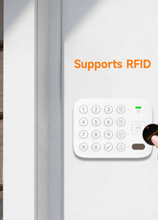 Sistema di Allarme Domestico Wireless Intelligente CPVAN con Pannello di Sicurezza WIFI 4G, Kit Allarme con Tastiera, Supporta il Controllo Tuya/Smart Life