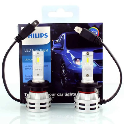 Philips LED H7 Headlight 12V/24V 4200K 5700K 6000K 6500K Bright White Auto Headlight LED Lamps,