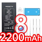 NOHON  High Capacity Phone Battery for iPhone 13 13Pro 12 Pro 11 X XR XS 12Mini 13PM 15Pro MAX 14 SE SE2 SE3 Replacement Bateria