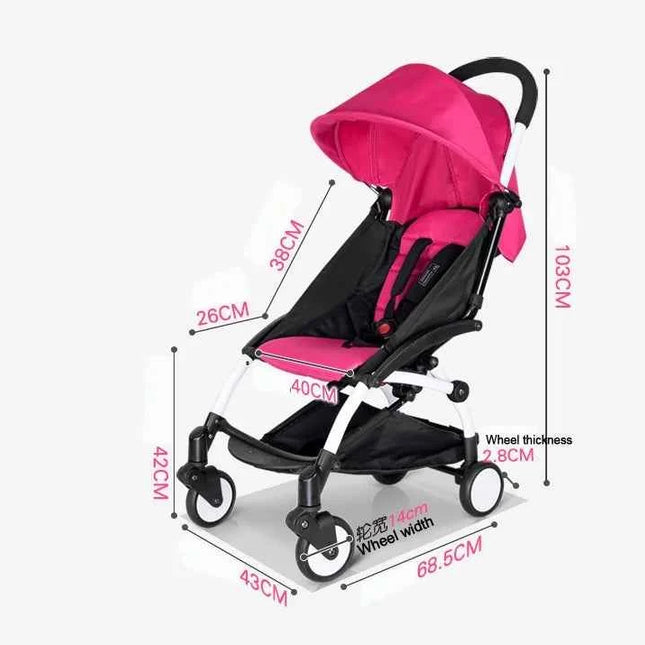 2026 Upgrade Yoya Baby Stroller Portable Folding Pushchair Lightweight Pram Baby Carriage Baby Car For Newborn yoya Strollers