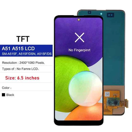 New Tested Display For Samsung A51 LCD Touch Screen A515F Digitizer Assembly AMOLED For Samsung A51 LCD SM-A515F/DS Replacement