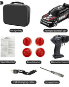 2026 New Kf20 1:64 Drift Rc Car Four-wheel remote-controlled racing car Full proportions Desk Competition Toy Boys Ideal gifts.